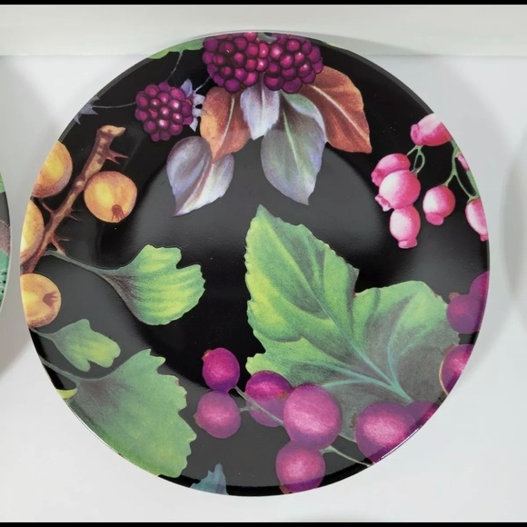 Philippe Deshoulieres Porcelain De Limoges Appetizer Plates Fruit 6 In - Picture 7 of 12